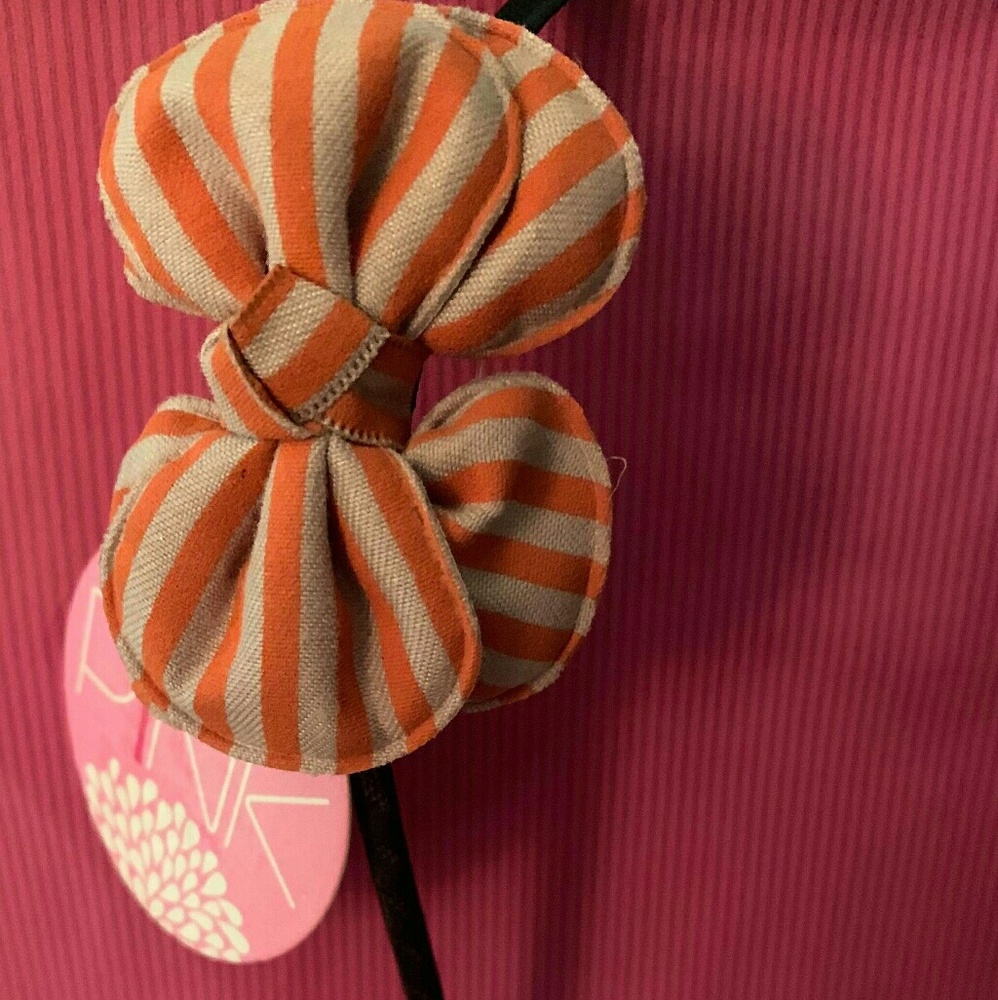 Striped Handmade Headband - Picture 2 of 2